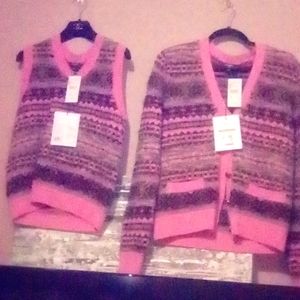 Chanel Cardigan and Top Set
